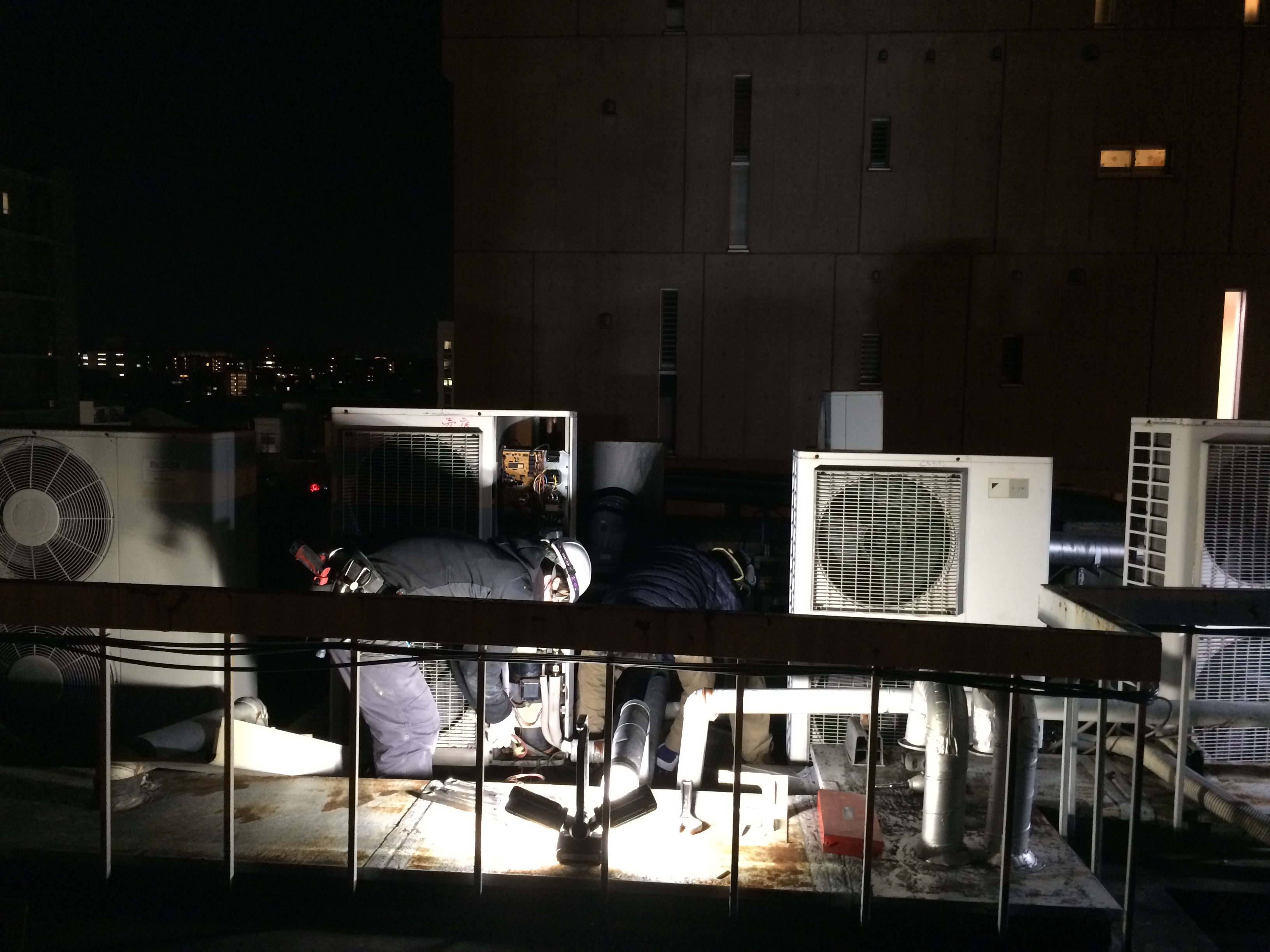 エアアコン入替工事1